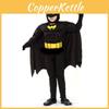 Великолепный детский костюм на Хэллоуин Супергерой Бэтмен Супермен Косплей Костюм для мальчиков и девочек