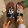 Summer New Women's Color Casual and Comfortable Slippers Outdoor Non-Slip Flat Bottom Open-Toe Beach Shoes NO:6-8