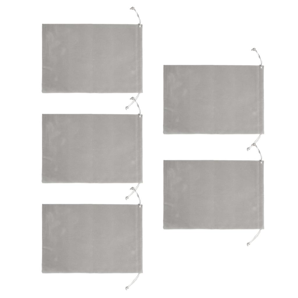5 шт. Защитный чехол для наушников, сумка, большая вместимость, затягивающийся шнурок, легкий, портативный, сумка для хранения наушников 20x30 см