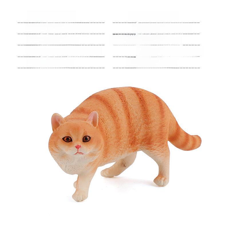 Детский набор игрушек «Черно-белый котенок» — китайские сельские украшения в виде кошечки