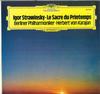 LP Record HERBERT VON KARAJAN, BERLINER PHILH - Strawinsky Le Sacre Du Printemps 2530884 DEUTSCHE GRAMMO 1985 Venezuela Classical Used