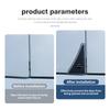 2pcs Car Door Corner Anti Collision Protector Bumper Sticker For Mercedes Benz AMG A B C E S G Class A180 CLK CLA GLE GLC W212