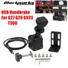PC USB SIM Handbrake For Logitech G27 G29 G923 Thrustmaster T300 For ETS2 American/European Truck Sim Racing Games Hand Brake