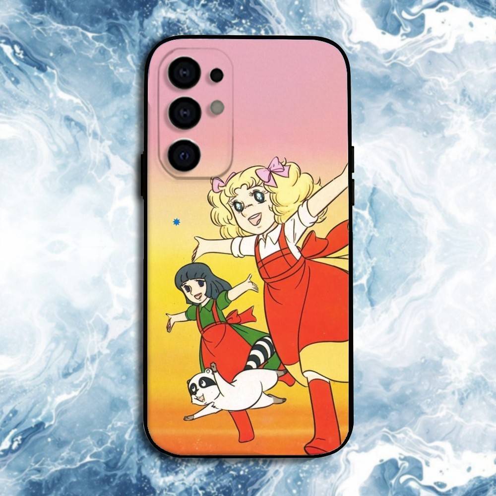 Чехол для телефона с рисунком из аниме Candy Candy для Samsung S25, S24, S23, S22, S21, S20, Plus, Fe, Lite, Другие Черный чехол