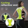 Велосипедный светоотражающий жилет, безопасная куртка с высокой видимостью для ночной езды, бега, езды на велосипеде, езды на мотоцикле, спорта на открытом воздухе, жилет