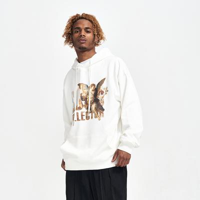 Весенняя новинка Guochao American High Street Hoodie Мужская свободная пара свитеров Тренд Весна и Осень Hoodie