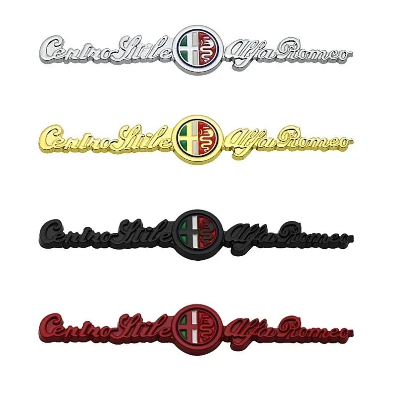 Metal Car Styling Rear Trunk Badge for Alfa Romeo 147 155 156 159 Mito Giulia GT Giulietta Auto Body Sticker Emblem Accessories zq1