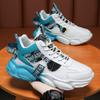 Весенняя мужская обувь Дышащая спортивная обувь с высоким верхом Мужская мода Все внутри Высота Повседневная обувь для бега Папаши Мужская