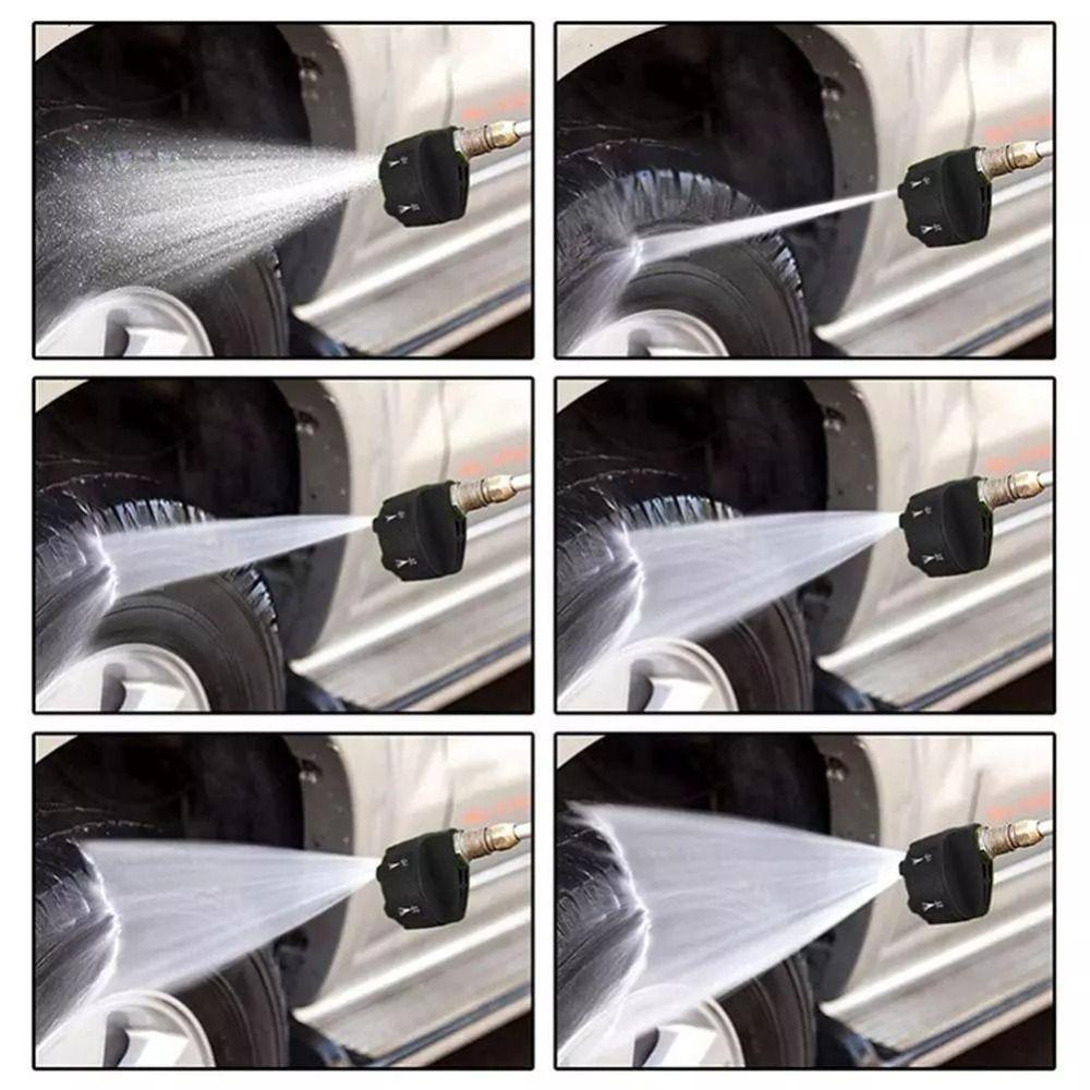 6in1 Pressure Washer Nozzle 1/4Inch Spray Head New Washer Nozzle