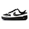 Nike Gamma Force 'Black White Small Evil Milk White Slip Resistant Abrasion Resistant Low top Skateboard Shoes Women's FQ6476-010