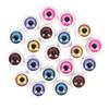 5 Pair Plastic Half Round For Halloween Mask Doll Eyes Fake Mask Eyeballs Gifts
