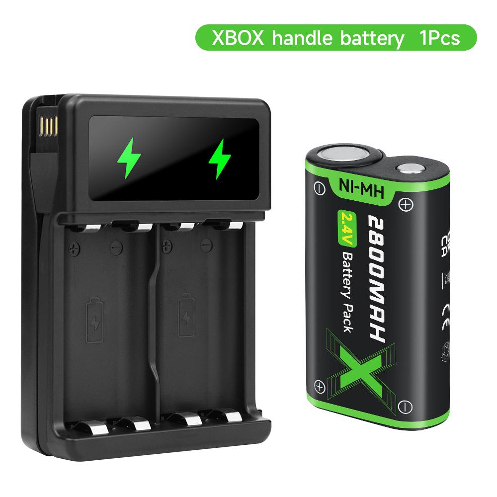 Аккумулятор Xbox One 2800 мАч для беспроводного геймпада Xbox One/Xbox One S/Xbox One X/Xbox One Elite/Xbox Series S/X Перезаряжаемый аккумулятор и зарядное устройство