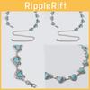 Metal Women Waist Chain With Heart Shaped Turquoise For Chic Winter Accessories