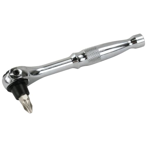 SK11 (СК11) Трещоточный ключ со сменными битами, поворотный, 90 ниток SRD-290