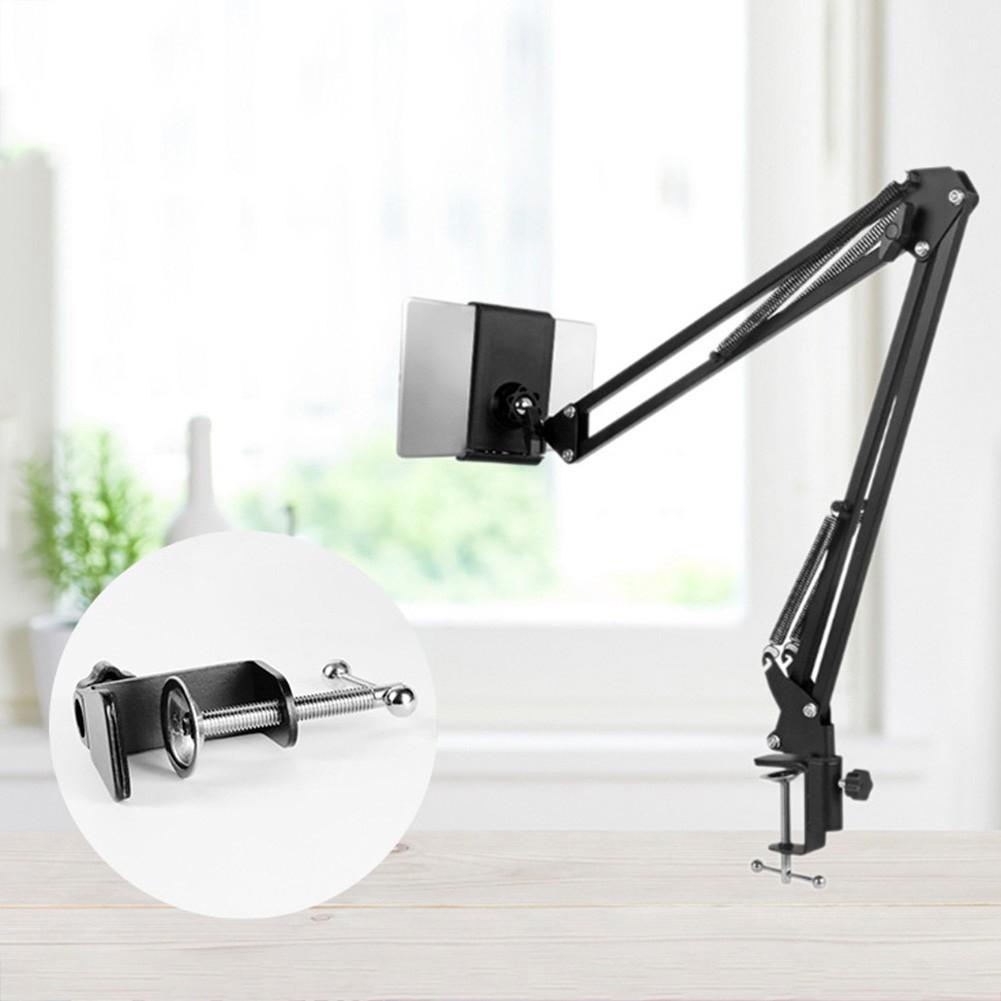 360degree Desktop Base Cantilever Light Fixture Mic Stand Clip