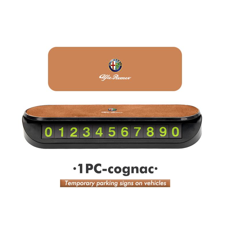 Car Stickers For Alfa Romeo Car Temporary Parking Telephone Sign Number Card Plate Decoration Accessories For Alfa Romeo Giuliet