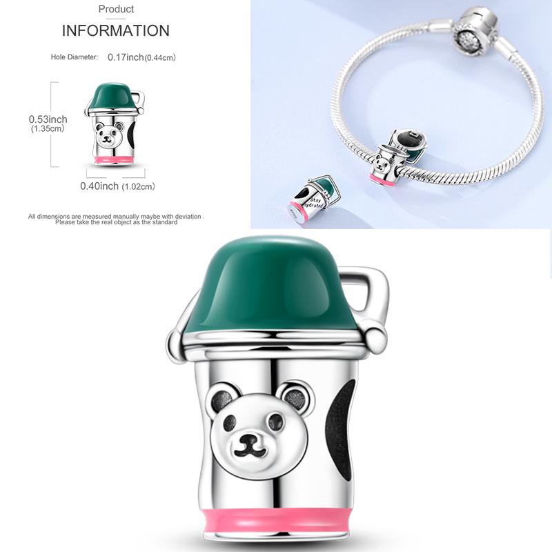 Travel Airplane Camera Charms Suitcase Love Travel Life Bead 925 Silver Fit Bangle Bracelet Necklace Jewelry