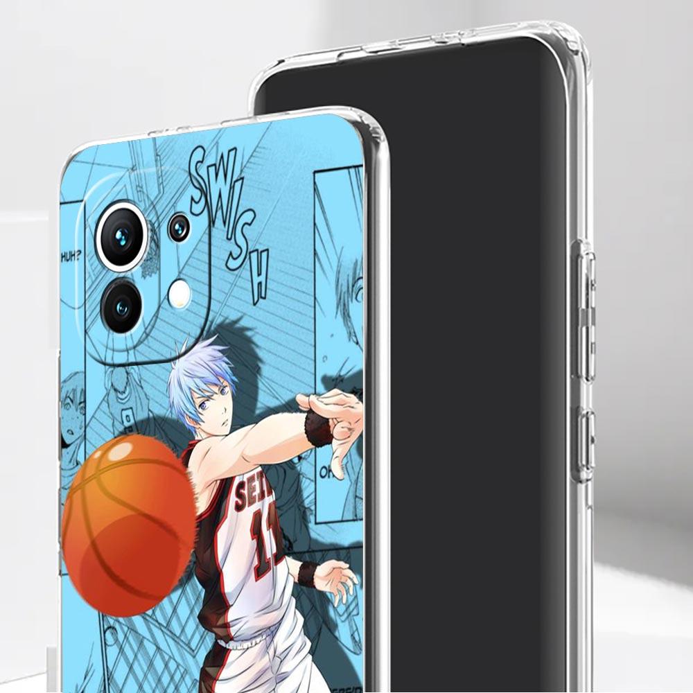 Kuroko No Basuke Anime Phone Case For Xiaomi Poco X3 NFC F3 M3 GT M4 Mi 11 Lite 5G Ultra 11T 11X 12 Pro 11i 12X Soft Clear Cover