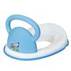 Eiwa Snoopy Auxiliary Toilet Seat with Just Attach To Western Style Toilet Seat 4560150176568 Handle, Blue,