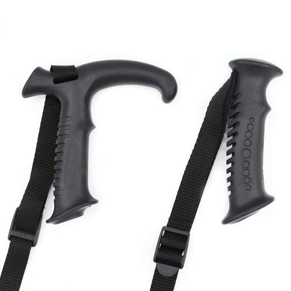 Climbing Tool Walking Stick Cane Monopod Head Attachment Monopod Handle Adapter Converter Grip