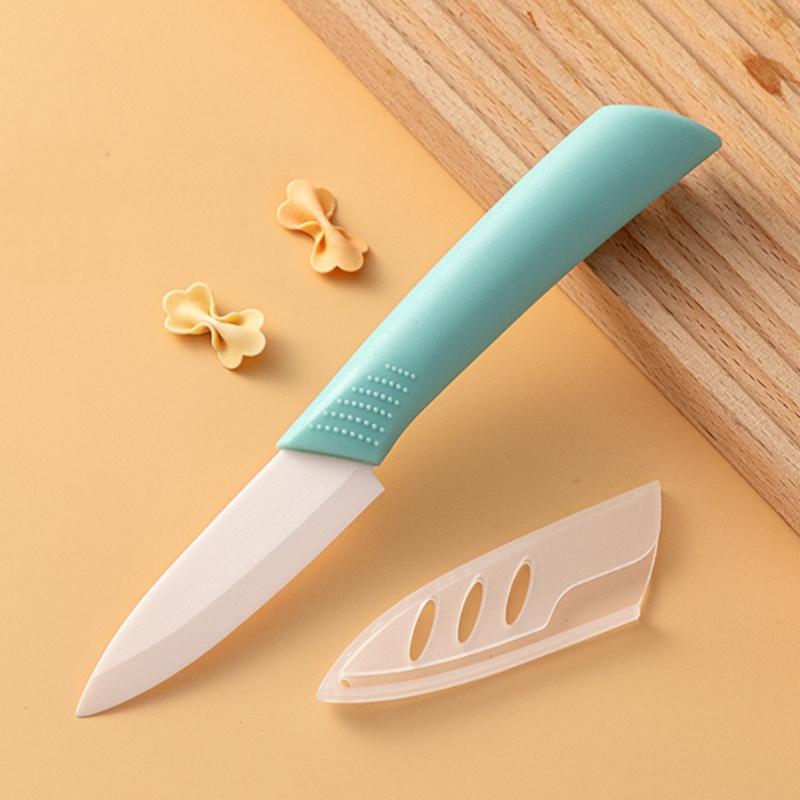 Керамический нож, бытовой нож для фруктов, острый кухонный нож, набор противоскользящих ножей, инструмент для чистки детского питания