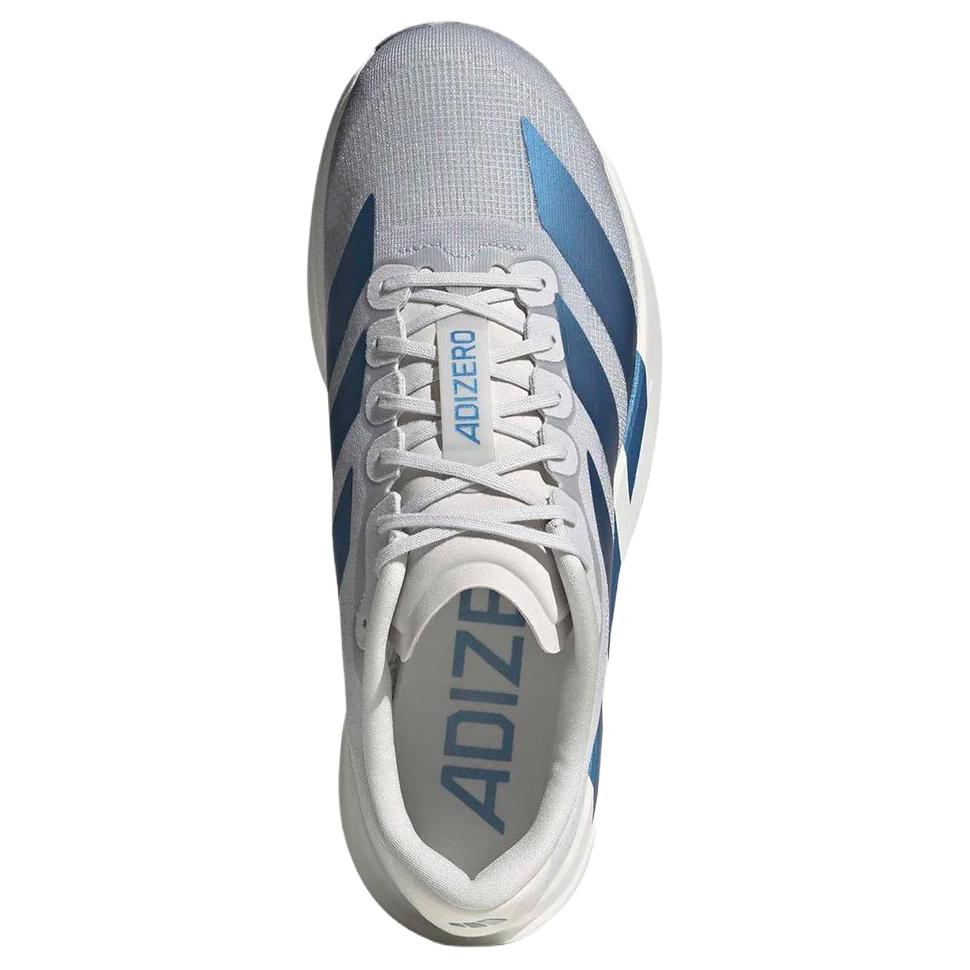 Adidas Adizero Evo Sl Удобные Беговые Кроссовки Мужская Обувь Светло-Серый Белый KI6880