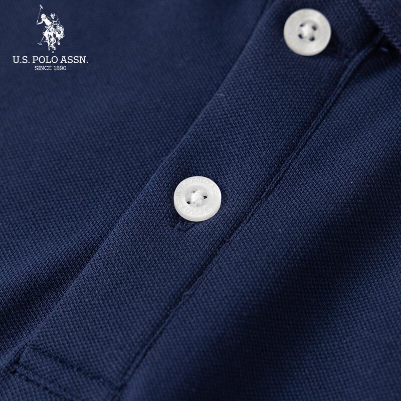 U.S. Polo Assn. Мужская рубашка поло с длинным рукавом