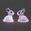 Gardening Luminous Bunnies Cute Miniature Figurines Microlandscape Mini Rabbit Ornaments