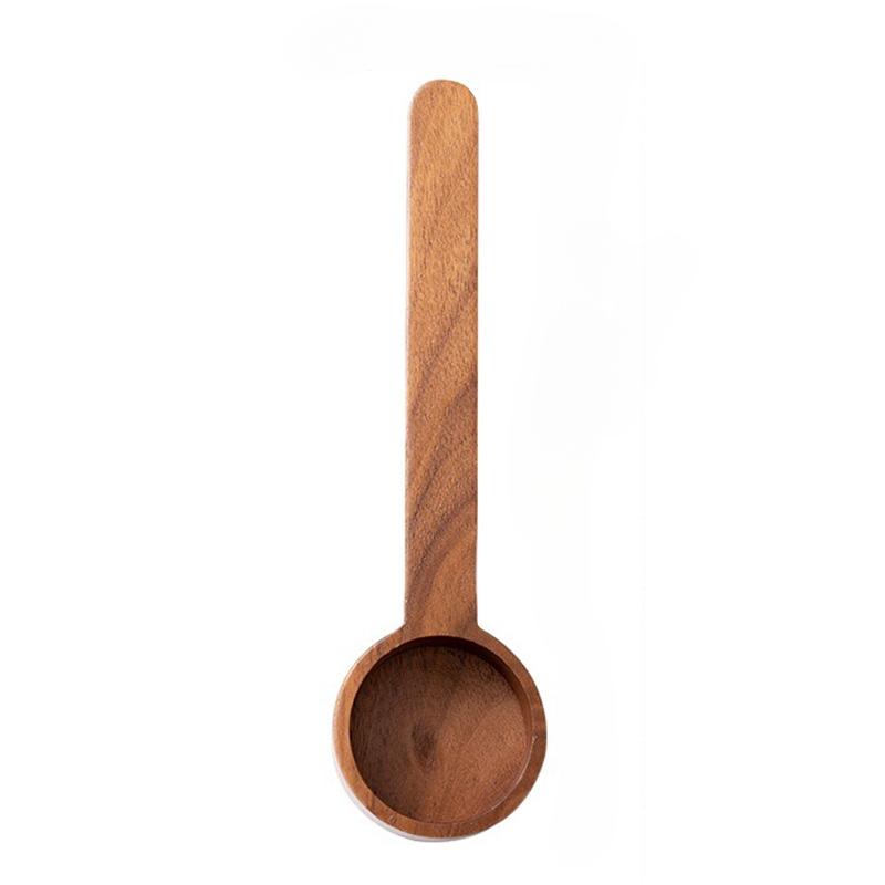 Wooden Measuring Spoon Coffee Beans Spoons Kitchen Dosing Spoon Tea Coffee Sugar Spice Measure Spoons Home Cooking Measure Tools