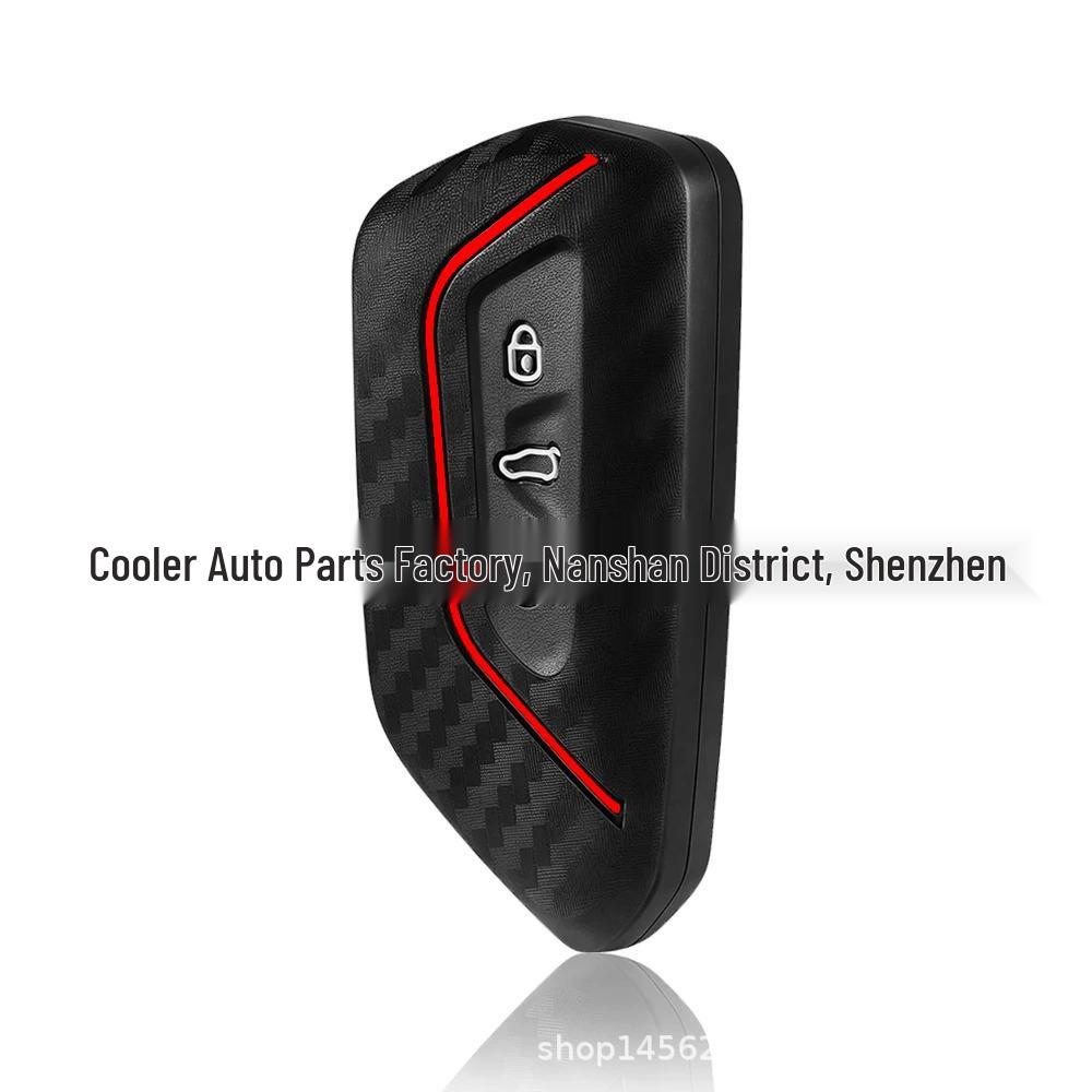 Совместимый чехол для ключа для Volkswagen Golf 8, ID.3, ID.4, Skoda Octavia A8 и Seat Leon MK4