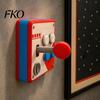 86 Type Switch Decorative Frame Retro Arcade Game Controller Light Cover, 1-Gang/2-Gang Wall Plate with Joystick XYAB Decor Buttons, Gaming