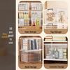 Jiabangshou Clear Plastic Storage Box for Clothes & Toys