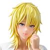 Yariman Gakuen Pacopaco Diary 2021 Rei White Gal scale PVC painted ready figure Q-six St. увидеть. 1/6