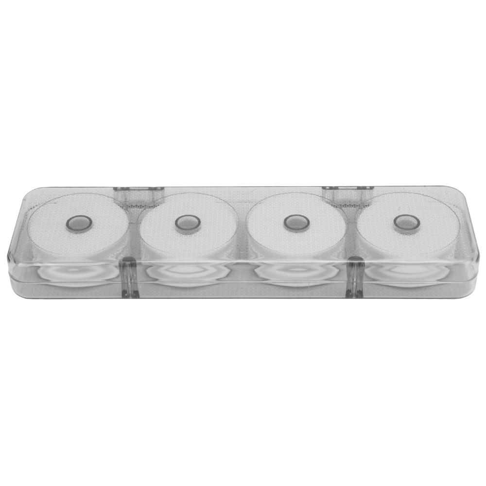 8PCS EVA Fishing Wire Winder ID 1.8cm Fishing Line Storage Holder Fishing Line Spool Snell Leader