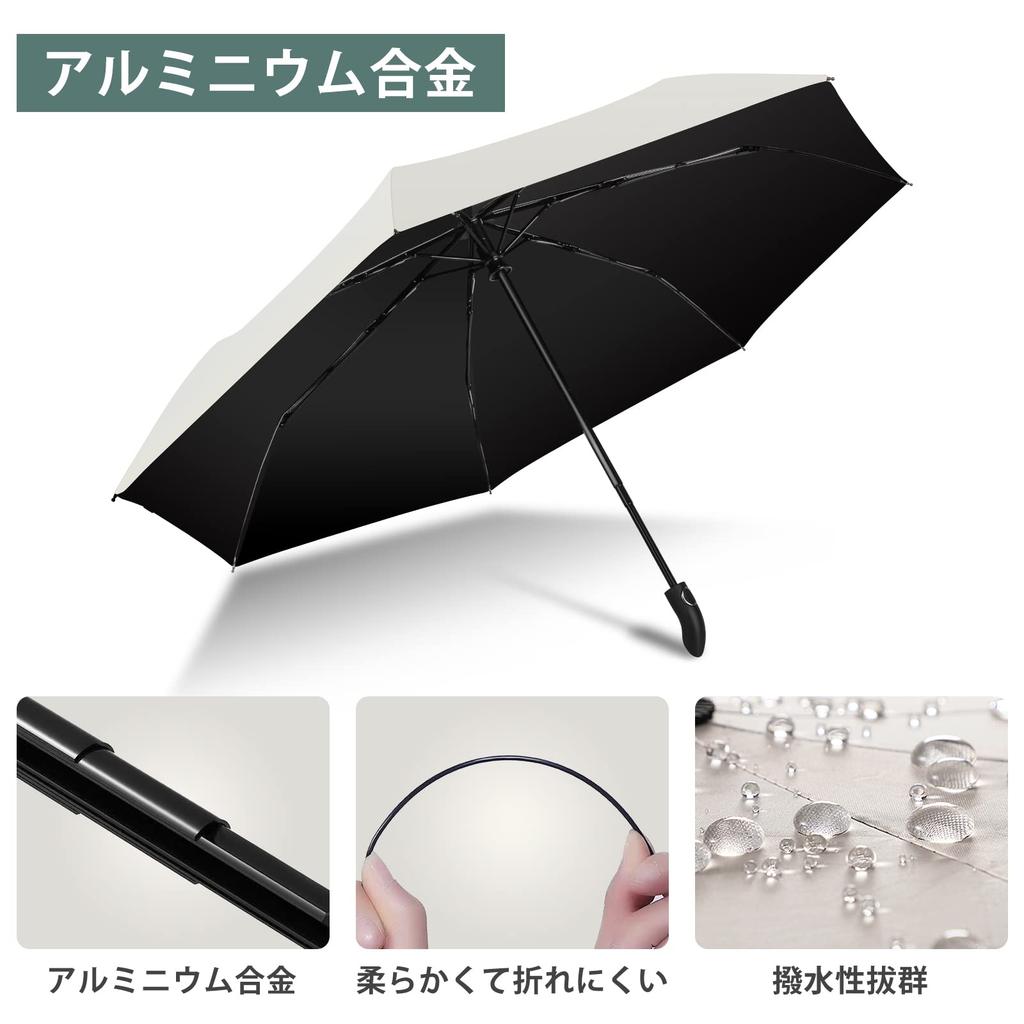 Складной зонт от солнца с полной защитой от УФ-лучей и тепла, автоматический, подходит для солнца и УФ-излучения, ветрозащитный и портативный, идеальный для дня или дня 100%