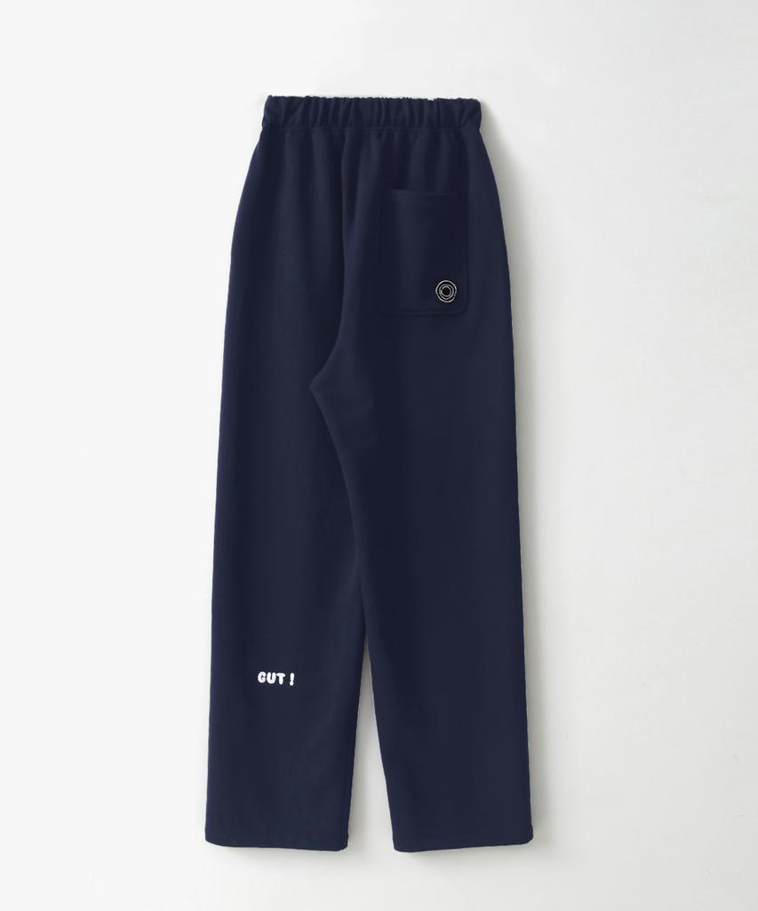 GUTBAUM Athletic Straight Sweatpants / Navy