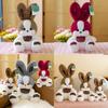Cute Rabbit Plush Toy For Kids Birthday Gift With Soft Pp Cotton Stuffing