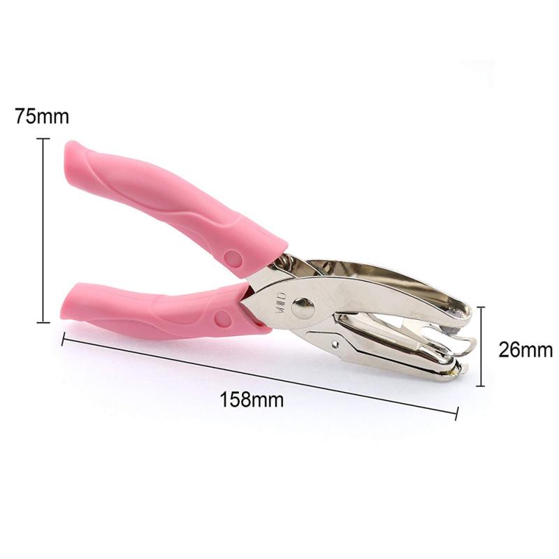 Ручной перфоратор для бумаги с отверстиями различных форм, дырокол для одного отверстия