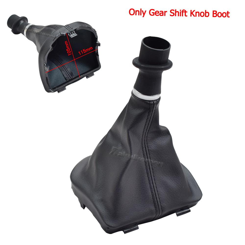 Car 5 6 Speed Gear Stick Shift Knob Leather Boot For VW Volkswagen T6 T7 Transporter Multivan Caravelle 2016 2017 2018