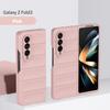 Жесткий чехол на ощупь для Samsung Galaxy Z Fold 3 4 Fold4 Fold3 Складной противоударный простой защитный чехол с матовой защитой от царапин