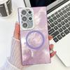 Коллекция IMD лазерный узор из фольги подходит для чехла мобильного телефона Samsung S25Ultra s24FE узор в складку пленка для объектива A16