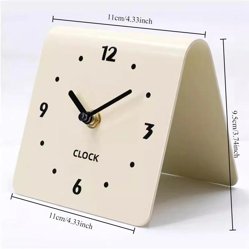 Настольные часы в кремовом стиле для гостиной, домашние часы, современные креативные часы, бесшумный аксессуар
