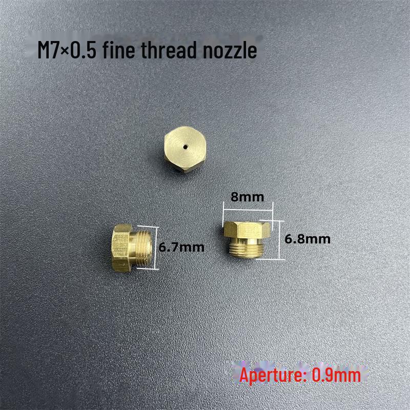 Nozzle Brass Conversion Kit for Gas Water Heater and Stove Accessories