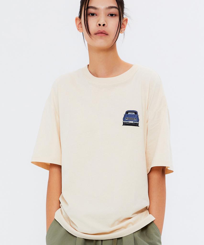 KULTE Kulte Wheels T-Shirt Ivory
