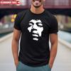 Футболка Jimi Hendrix Experience Легенда Рок-гитары Мужская с круглым вырезом Обычный топ Унисекс Футболка