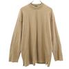 90s Old Made In Japan Long Sleeve Trainer Free Beige Women Used