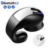 Press Control TWS Bluetooth 5.3 Earphones Ear Clip On Single Ear Headphones Wireless Earbud With Mic HiFi Stereo Sports Headset for Xiaomi iPhone