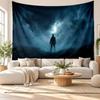 Halloween Michael Myers Wall Tapestry Home Decor Hanging Cloth Art Background Tapestry for Bedroom