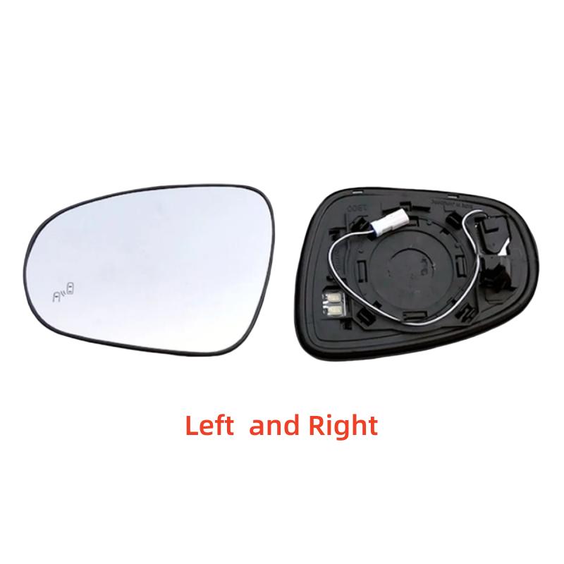 For Lexus IS IS200 IS2500 IS300 IS350 2013-2019 Glass Rear View Mirrors Lens with Heating Blind Spot Auto Side Rearview Mirror