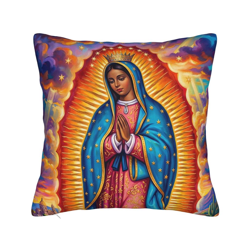 Pillow Cover Our Lady of Guadalupe Cute Funny Pillow Case For Living Room Sofa Pillowcases